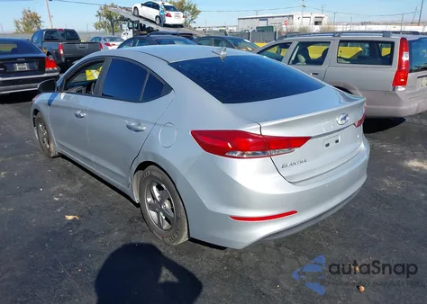 2018 Hyundai Elantra Eco z USA, uszkodzony, nr VIN 5NPD94LA1JH391943